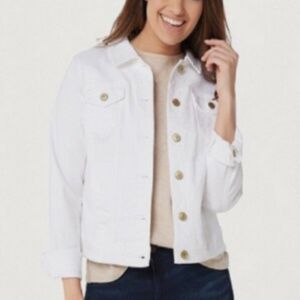 Isaac Mizrahi Stretch Denim Jacket